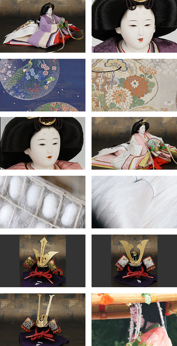 ギャラリー｜雛人形、五月人形、羽子板、破魔矢なら｜人形の佳月