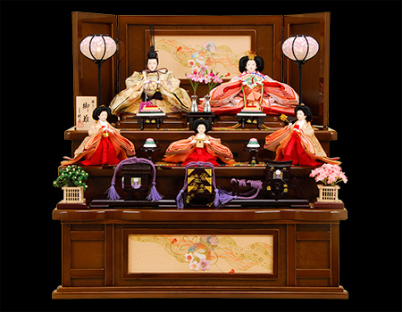 京雛　三段飾りフルセット　★ ひな祭り 季節/年中行事 インテリア・住まい・小物 格安