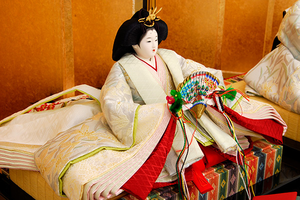京雛 108 京都西陣帯 山口美術織物 カサブランカ｜雛人形、五月人形