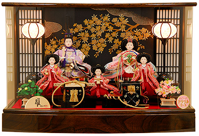 K-103 親王ケース　雛人形