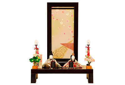 K-450 一秀作 親王飾り【木目込人形】