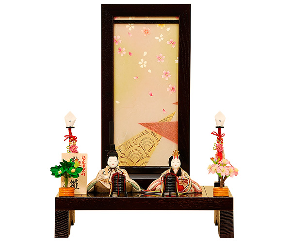 K-450 一秀作 親王飾り【木目込人形】