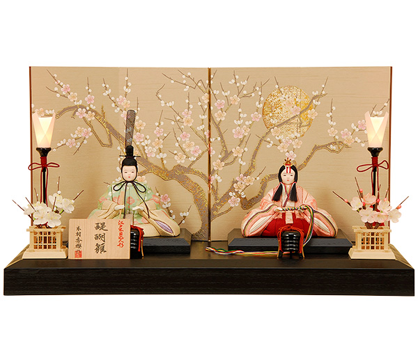 K-451 一秀作 親王飾り 【木目込人形】