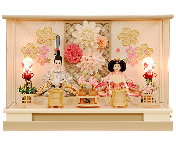 【予約販売　2026年1月20日以降の発送】K-107 親王ケース　雛人形