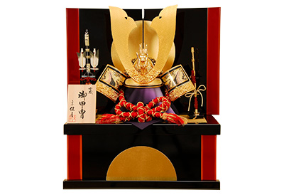 五月人形 K-14　大鍬兜　30号　着用兜 収納飾り