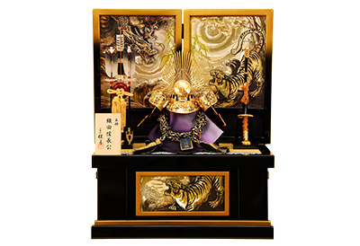 五月人形 K-40　織田信長　兜収納飾り